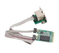 M.2 A E Network Card, Ethernet Adapter with RJ45 Slot, Bent Pin Gigabit Ethernet Single Port RJ45 Server Network Card with I210AT Chip, Built in I210AT Chipset