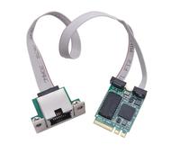 M.2 A+E To Gigabit Ethernet Server Network Card for Windows Linux (M.2 A Style 1)