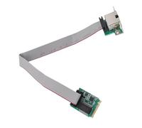 M.2 Ethernet Network Card, 2.5G/1G/100M Single Port RTL8111H Gigabit Adapter, Supports, for Desktop PC