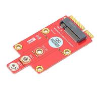M.2 Key B to Mini PCI-E Adapter Converter, No Additional Power Required, Support 2G 3G 4G LTE Cards, for WWAN Module Installation, Red Color