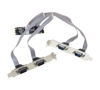 M.2 M-Key To 4 Port Card RS232 Communication Port Multi-serial Port DB9 Control M.2 M-Key Industrial
