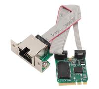 M.2 Network Card, 2.5G 1000 / 100Mbps Ethernet Adapter for 7, 8, 10, 11, for Linux,RJ45 Port Gigabit Network Card for Desktop Server Workstation