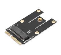 M.2 NGFF to Mini PCI-E Wireless WiFi Bluetooth Network Adapter Converter for Laptop Notebook PC High-Speed Dual-Band Compatible with 10/8/7