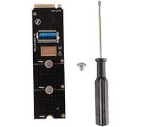 M.2 NGFF to PCI-E Card USB 3.0 PCIe Riser Mining Card M.2 to PCI-E X16 Slot NGFF Adapter Card for BTC Mining Practical design