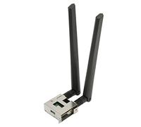 M.2 NGFF WiFi Adapter Card, 3000Mbps BT5.0 Dual Band Wireless WiFi Network Card Adapter with Antennas, Supports 802.11 AX for M10H X299 Z170I B550I Z170I Z270E