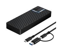 M.2 NVMe Enclosure,40Gbps M.2 Enclosure SSD Enclosure Compatible for M4/Pro/Max MacBook Mac mini,Support SSD Size 2230/2242/2260/2280 B+M M-Key PCIe Compatible with Thunderbolt 3/4/USB4/3.2/3.1