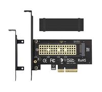 M.2 NVME to PCIe 3.0 x4 Adapter with Aluminum Heatsink Solution