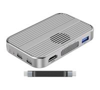 M.2 Ssd Enclosure, Usb-C Nvme, Aluminum Case, 10 Gbps Transfer, 4K Output