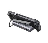 M.2 Steam Deck Dock, Steam Deck Docking Station (7 in 1) with HDMI/DP 4K@60Hz, Gigabit Ethernet, 10Gbps USB 3.2, 100W USB C PD Charging, USB 2.0, Compatible with Valave Steam Deck & ROG Alloy