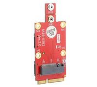 M.2 to Mini PCI-E Converter with Support for Dual NANO SIM Cards for 5G/4G Upgrades in Desktops and Laptops, Convenient PCB Material Kit Included