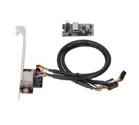 M.2 to PCIe Gigabit Network Card 1000Mbps | Thickened Gold Pin for Stable Signal, Plug and Play, B & M Key, Desktop PC Network Upgrade