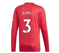 (M) 2020-2021 Man Utd Adidas Home Long Sleeve Shirt (EVRA 3)
