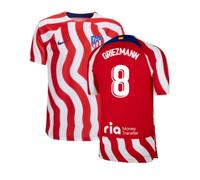 (M) 2022-2023 Atletico Madrid Home Player Issue Jersey (GRIEZMANN 8)