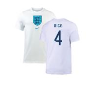 (M) 2022-2023 England Crest Tee (White) (Rice 4)