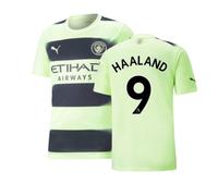 (M) 2022-2023 Man City Third Shirt (HAALAND 9)
