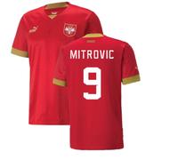 (M) 2022-2023 Serbia Home Shirt (MITROVIC 9)