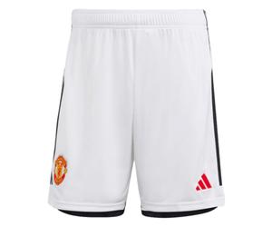 (M) 2023-2024 Man Utd Home Shorts (White)