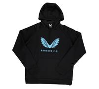 (M) 2023-2024 Rangers Players Travel Logo Hoody (Black)