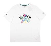(M) 2023 Mercedes Garage Crew Las Vegas Tee (White)