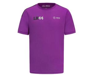 (M) 2023 Mercedes Lewis Hamilton Sports Tee (Purple)