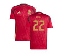 (M) 2024-2025 Belgium Home Shirt (Doku 22)