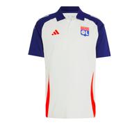 (M) 2024-2025 Olympique Lyon Polo Shirt (White)