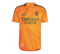 adidas Real Madrid 24 25 Authentic Away Shirt Orange