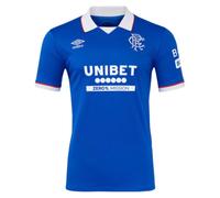 Umbro Rangers Authentic Home Shirt 2025 2026 Adults M Blue