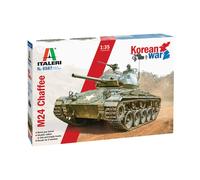 M-24 Chaffe Tank Korean War 1:35 Plastic Model Kit Italeri