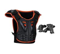 M 27 x 38 cm Kids Safety Gear Set - Skateboard Protective Gear, 3D Airflow Ventilation Elbow Knee Pads, Lightweight PVC EVA PE Mesh Vest | Breathable Protective Sports Equipment For Boys Girls Cycling