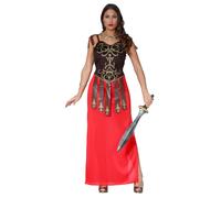 (M (38-40)) Women's long warrior dress costume