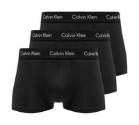 (M) 3pk Calvin Klein Men's Low Rise Black Underwear