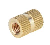 M.4 M1.6 M2 .5 M3 M4 M5 M6 M8 Brass insert nut Injection Molding Knurled Thread Inserts Nuts(Length 3mm,100PCS M3 OD 5.3mm)