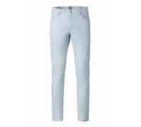 M 5 BY MEYER Summer Structure Cotton Five-Pocket Trousers Blau (Blue)