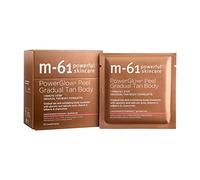 m-61 - m-61 PowerGlow Peel Gradual Tan Body - Exfoliating and Tanning Cloth with Glycolic Acid and