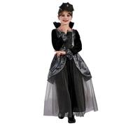 (M 7-9 years (120-130 cm)) Countess of Bats Costume for Girls