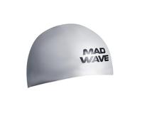 M.A.D. Mad Wave D-Swimming Cap - Silver