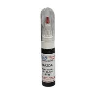 M.A.D MYLDAN AUTO DESIGN Car Touch Up Paint Pen Compatible with MAZDA JET BLACK 41W CX-5 MX-5 MAZDA3-20ml Precision Scratch Repair Kit with Needle & Brush - Exact Colour Match (PAINT + LACQUER)