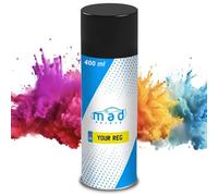 M.A.D MYLDAN AUTO DESIGN Custom Car Touch Up 400ml Aerosol with Wide Nozzle | Stone Chip & Scratch Repair Kit | 100% Colour Match by Registration Number (AEROSOL + LACQUER + PRIMER)