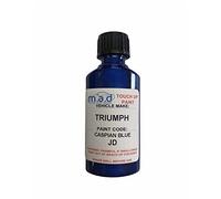 M.A.D MYLDAN AUTO DESIGN Touch Up Paint Compatible with TRIUMPH CASPIAN BLUE JD MOTORBIKE BIKE SPRINT - 30ml Kit, Gloss Finish with Built-in Brush - Made with Helios Paint