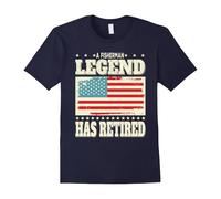 (M) A Fisherman Legend Has Retired Retirement Dad Grandpa Gift-Father's Day