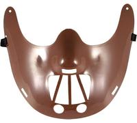 M&A Peaks Halloween Hannibal Lecter Plastic Mask Spooky Scary Fancy Dress Party Face Mask