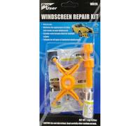 M&A PEAKS Windscreen Repair Kit, Windshield Repair Kits Fix Glass Chip Crack Car Windscreen For Fix Scratch, Auto Cracks, Nicks, Star-Shaped, Half-Moon, Bulls-Eye By Yourself Easily