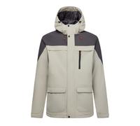 (M, Abbeystone/Iron) Regatta Mens Stanford Two Tone Waterproof Insulated Jacket