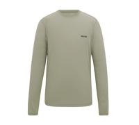 (M, Abbeystone) Regatta Mens Mindo Logo Long-Sleeved T-Shirt