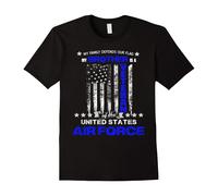 (M) Air Force Brother My Family Defends Our Flag USAF t-shirt-Father's Day