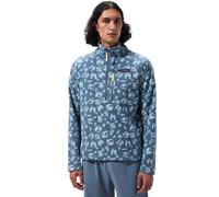 Berghaus Unisex Prism Printed Trango Half Zip Fleece | Classic Pattern | Warm, Airway Grey Hold Print