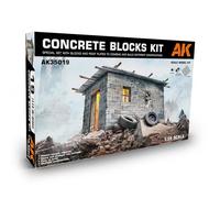 AK Interactive Concrete Blocks KIT 1/35 Scale