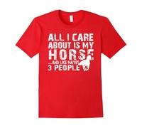 (M) All I care about is my Horse T-Shirts For Horse Lovers-Father's Day
