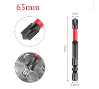 m, Alloy Steel HRC63, Magnetic Tip, Phosphated Black Rust-Resistant Finish, Color-Coded for Easy Identification, Compatible with Socket Switch